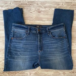 Abercrombie and Fitch Simone High Rise Ankle Jeans